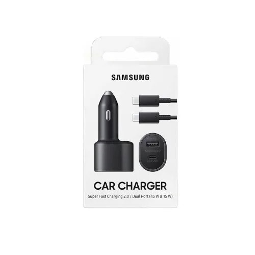 Dual Car Charger - 45w+15w