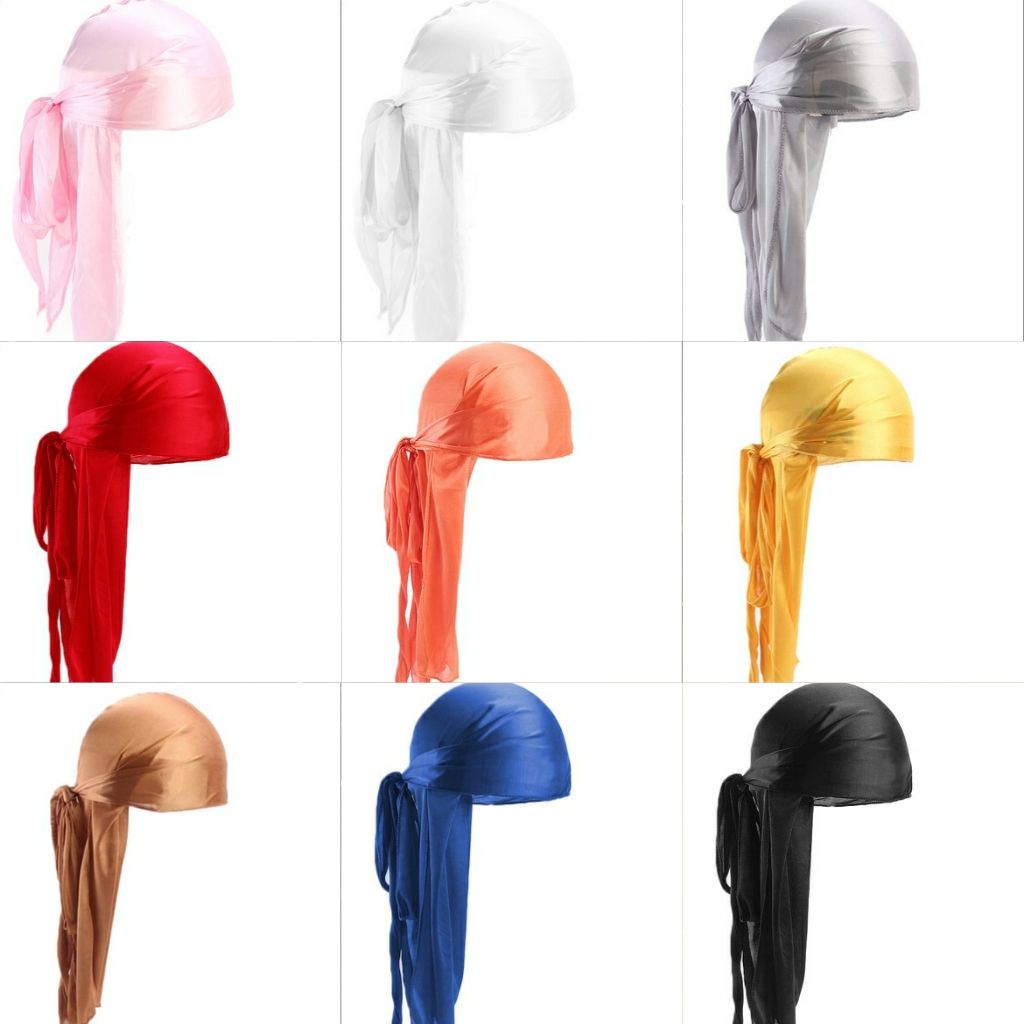 9 In 1 Plain Silky Durags