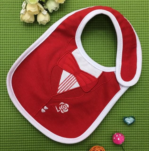 2pcs Waterproof Bandana Baby Girls Boys Bibs