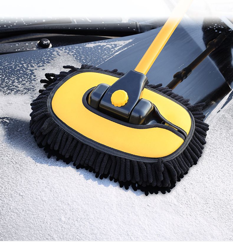 Car Cleaning Brush Long Handle Cleaning Mop Auto Accessories