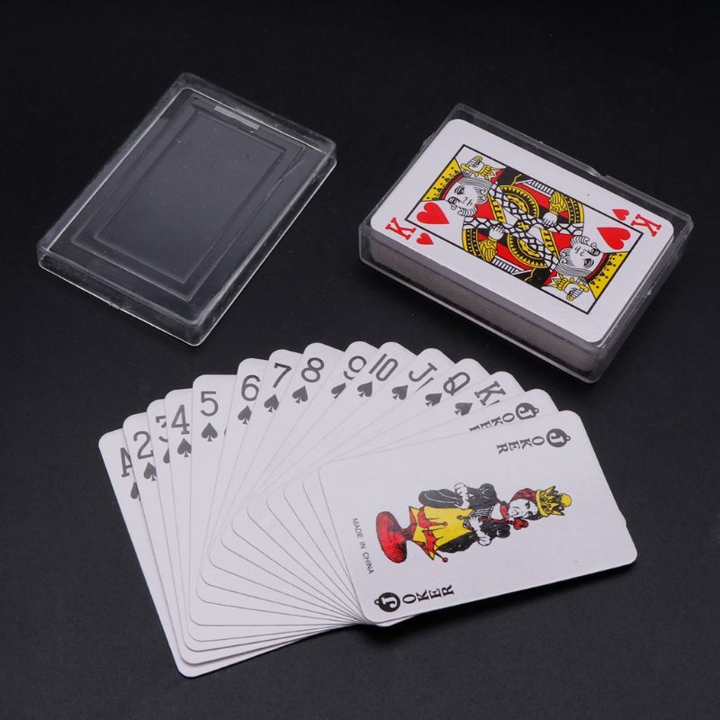 Mini Poker Card For Adult Kids Party Home Decoration Travel