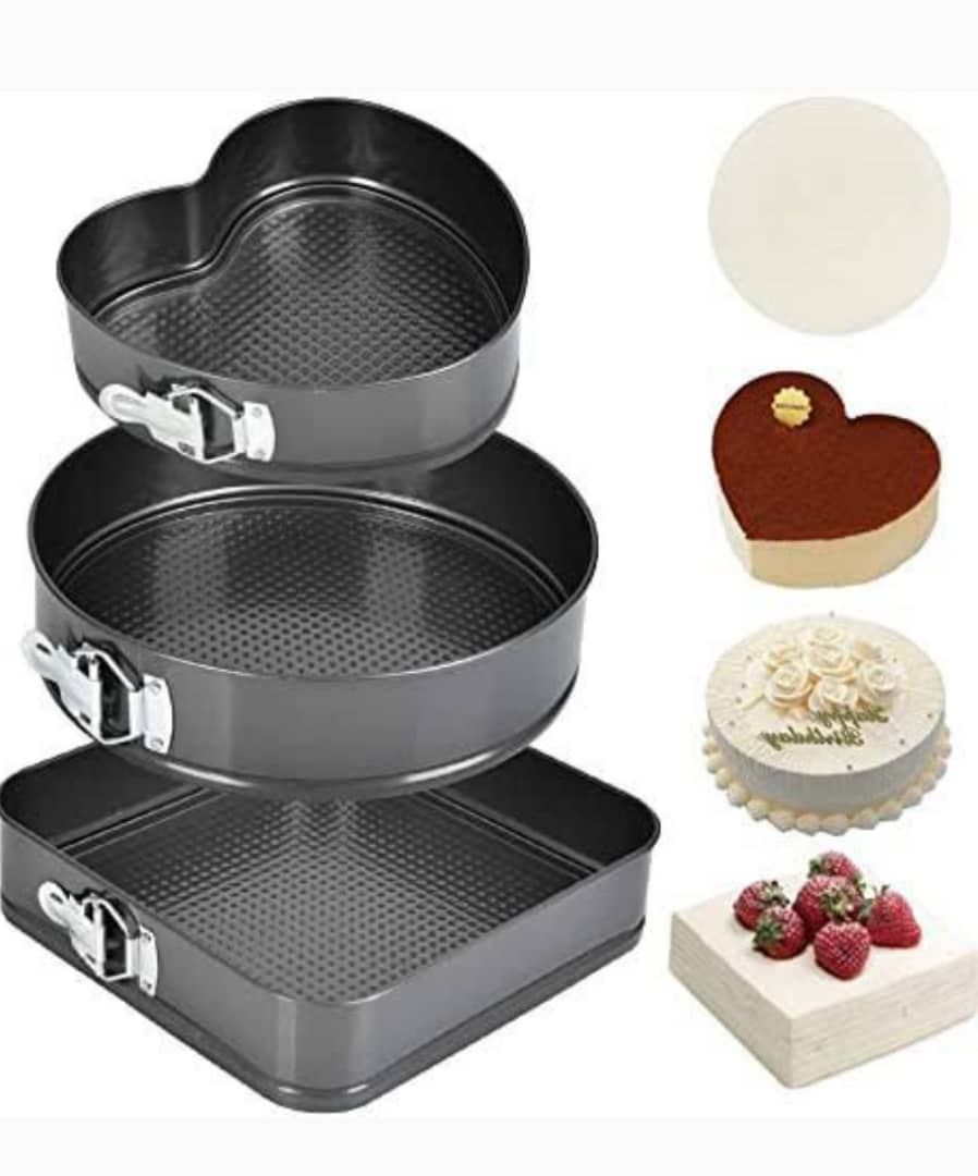 3 In 1 Shape Cake Mould