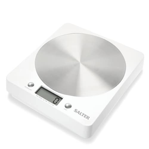 Disc Electronic Kitchen Scale - Silver