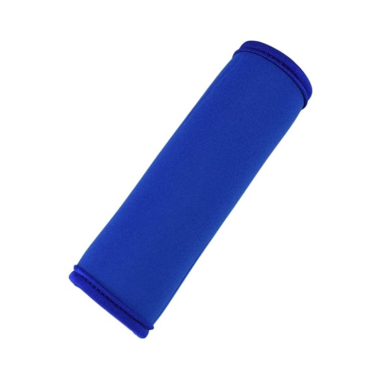 2 PCS Comfortable Neoprene Luggage Handle Wrap Grip Baby Universal Stroller Grip Protective Cover For Travel Bag Luggage Suitcase Universal Blue