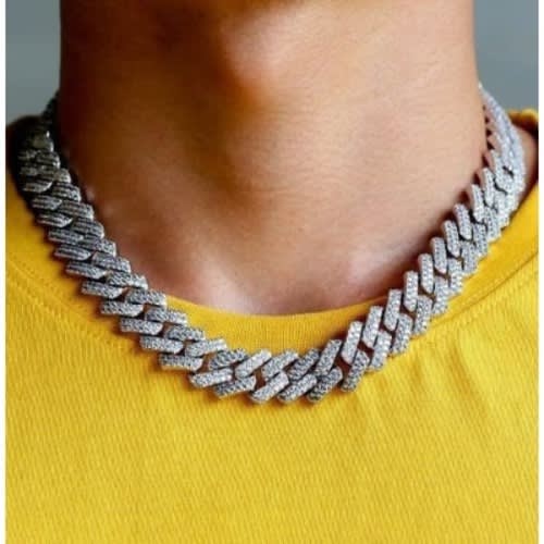 Cuban Chain Necklace - Silver