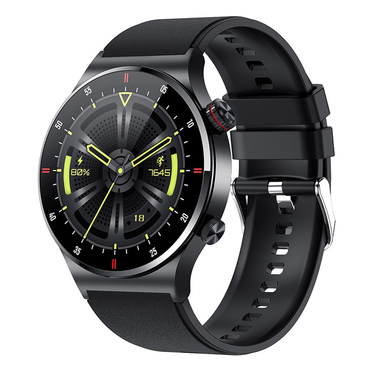 QW33 Smart Watch Multifunctional Health-Cool Black