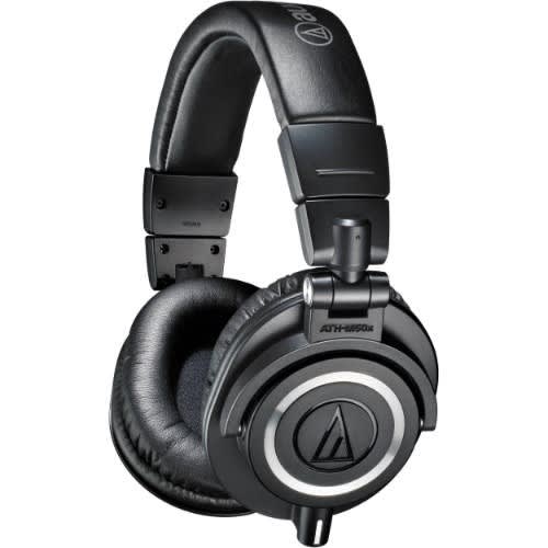 Professional Studio Monitor Headphones - Ath-m50x - Black