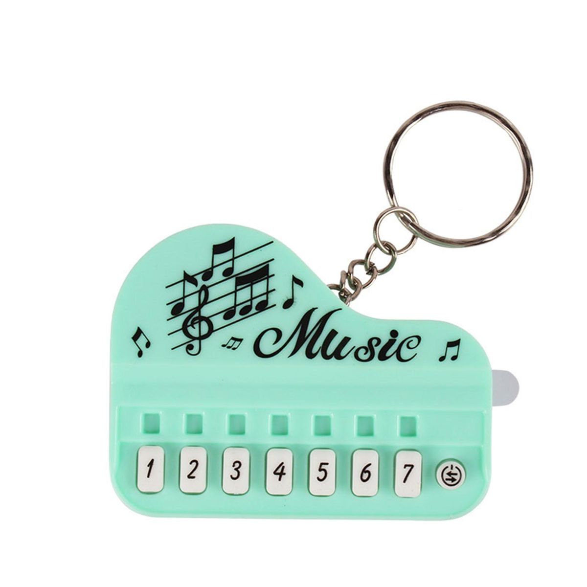 Bag Decoration Pendant Melody Magic Keychain Mini Piano Pendant Green
