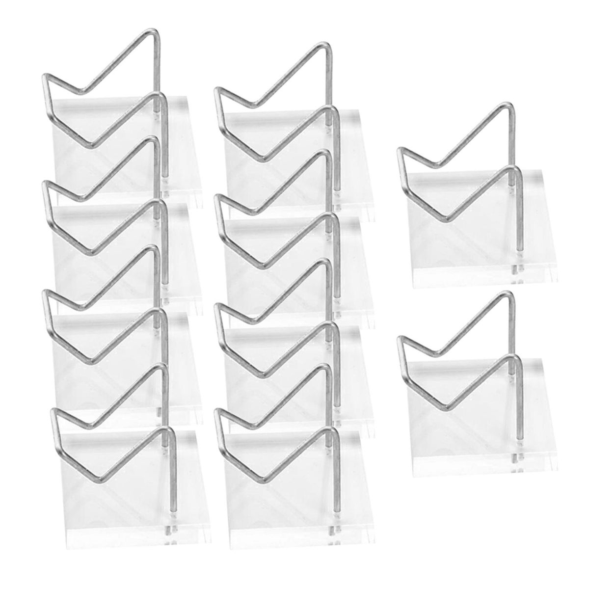 Display Stand Mineral Rock Crystal Ball Agate Acrylic Stand 10pcs