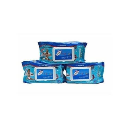Little Angel Thick & Fluffy Baby Wipes - 125 Wipes &times;3
