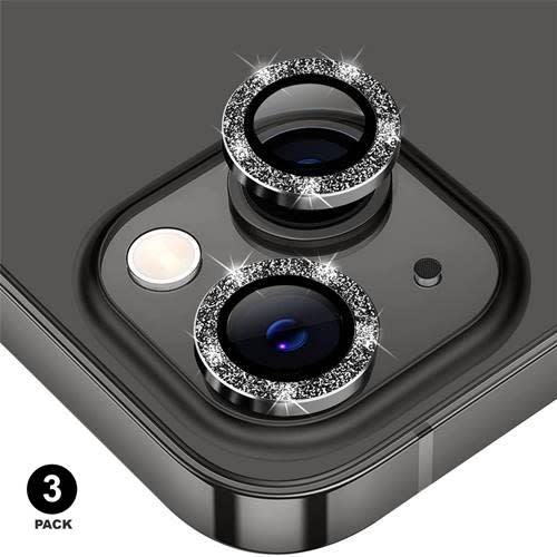 Black Camera Protector For Iphone 13 - 3 Pack