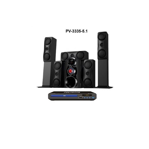 Heavy Duty Speaker System + Free Surge- Pv-3335-5.1