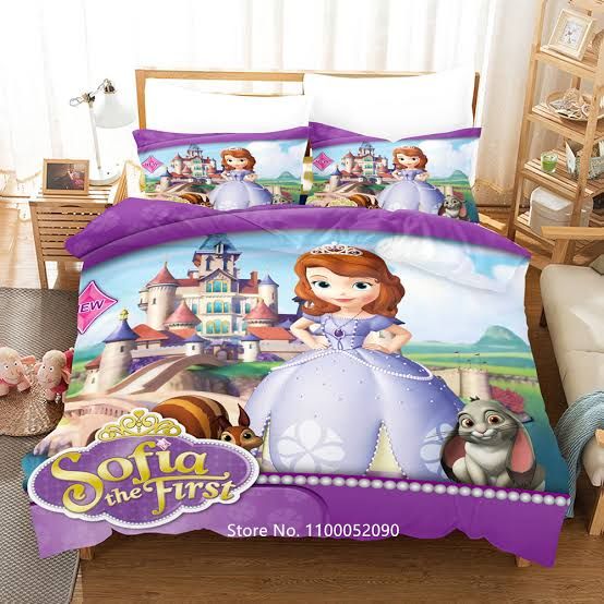 Lovely Children Bedsheet With Pillowcase And Duvet