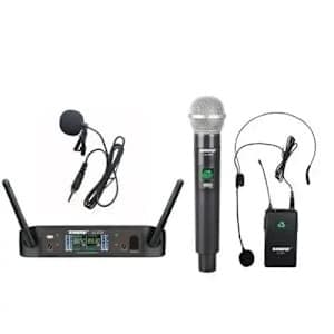 Shure Slx4 Lavalier & Handheld Professional Wireless Microphones