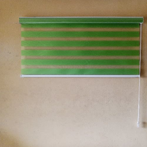 Window Blind (1.3m X 1.3m) - Lemon Green