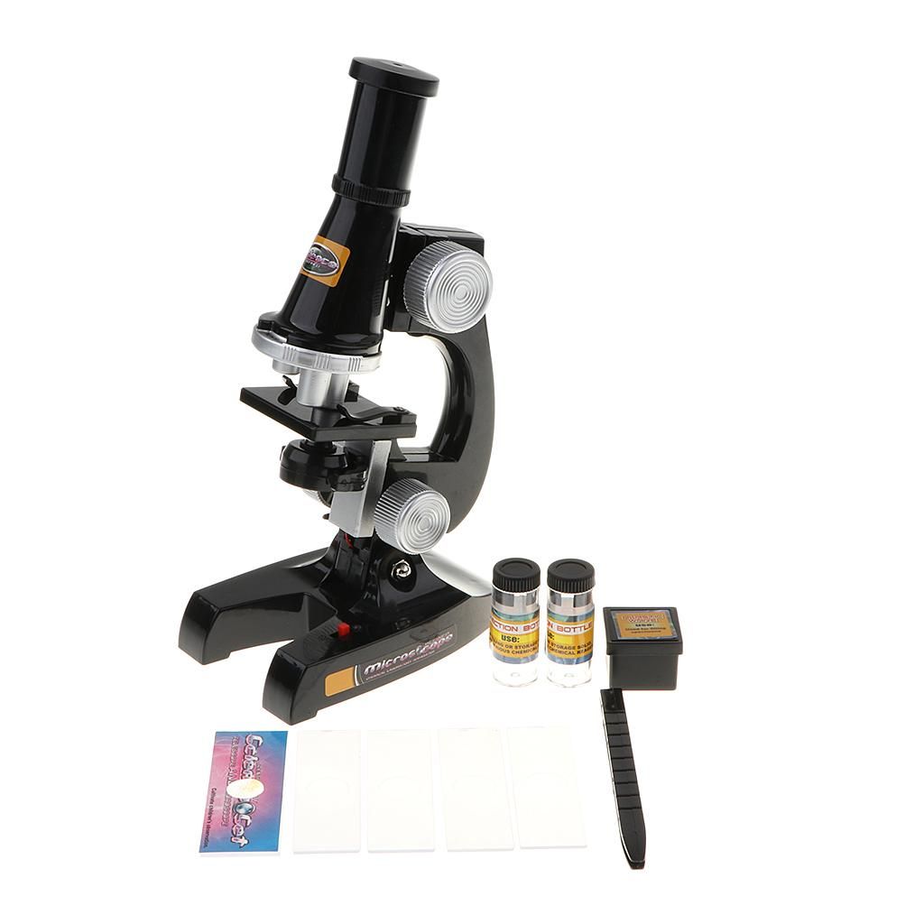 Biological Science Microscope With LED Toy Student Experimental
