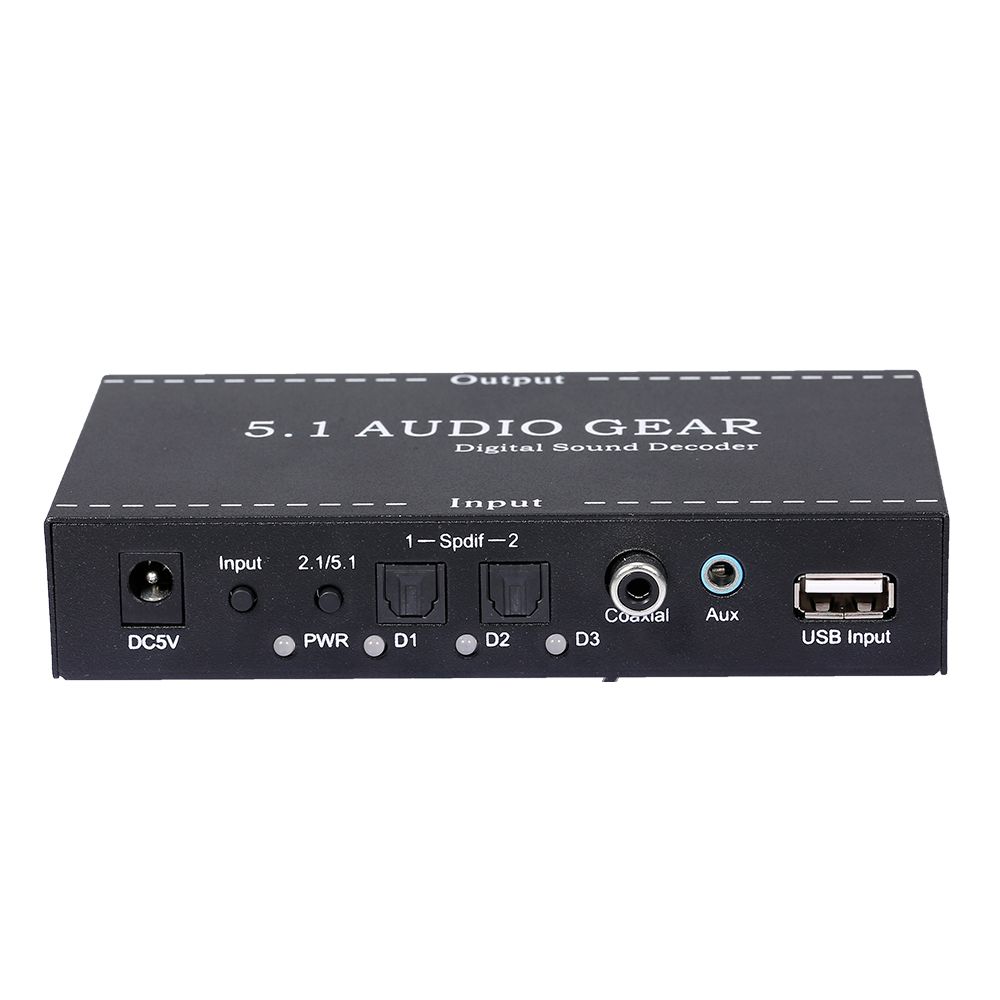 NK-A6L 5.1 Audio Gear Digital Sound Decoder Audio Converter