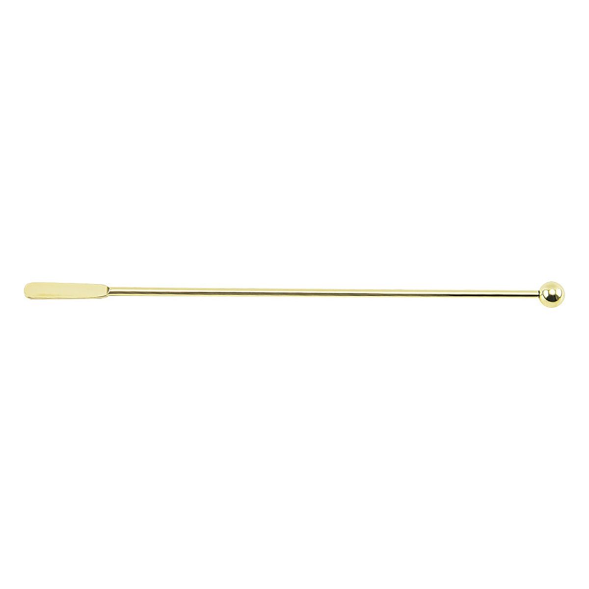 Swizzle Stick Ergonomic Design Cocktail Stick Golden