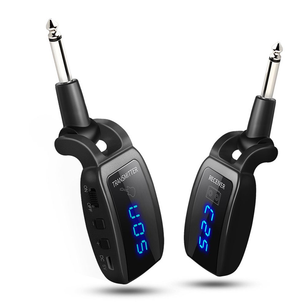 Wireless Guitar System Rechargeable Guitar Transmitter