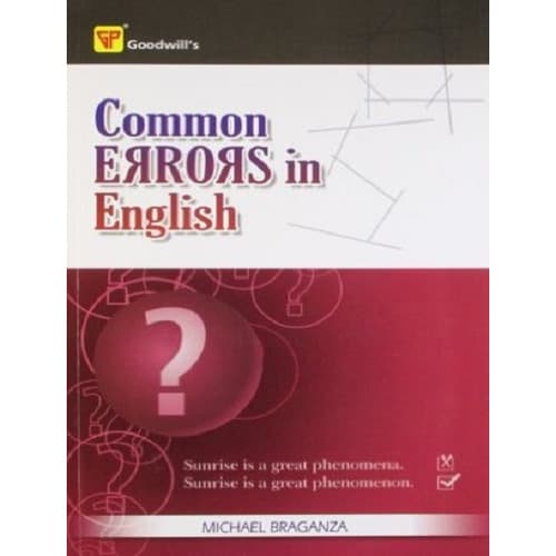 Common Errors In English  By Michael Braganza