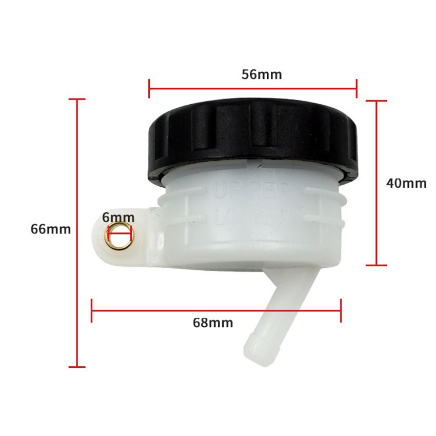 Universal Motorcycle Foot Rear Brake Master Cylinder Tank