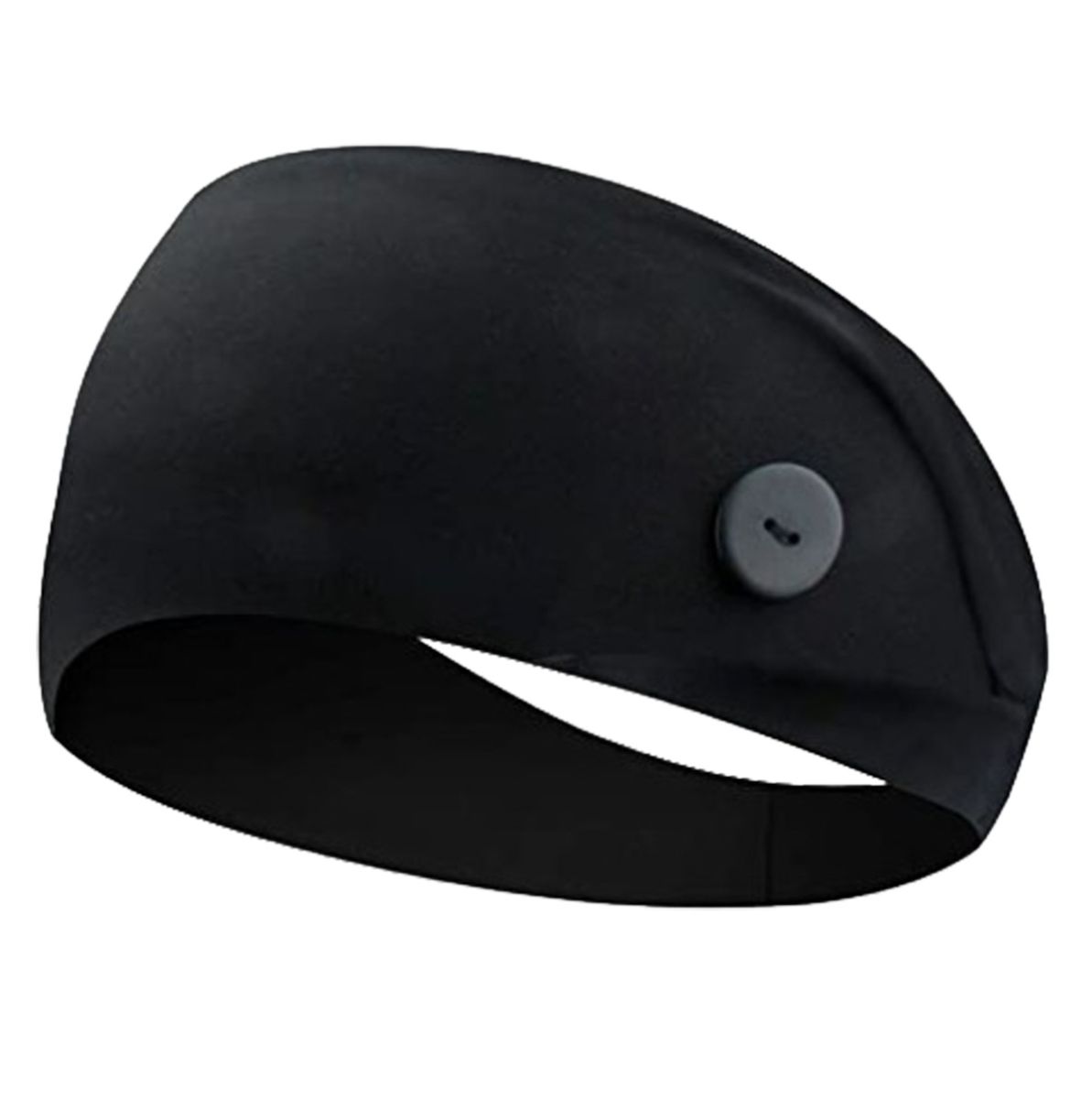 Stretch Wrap Women Bands Elastic Sports Headwear Headbands Cotton Turban Headpiece Hair Turban Wide Head Fitness & Yoga-B