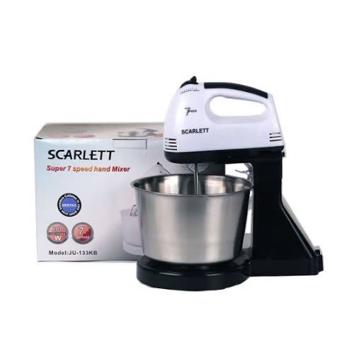 Hand Mixer With 2l Bowl - 200W