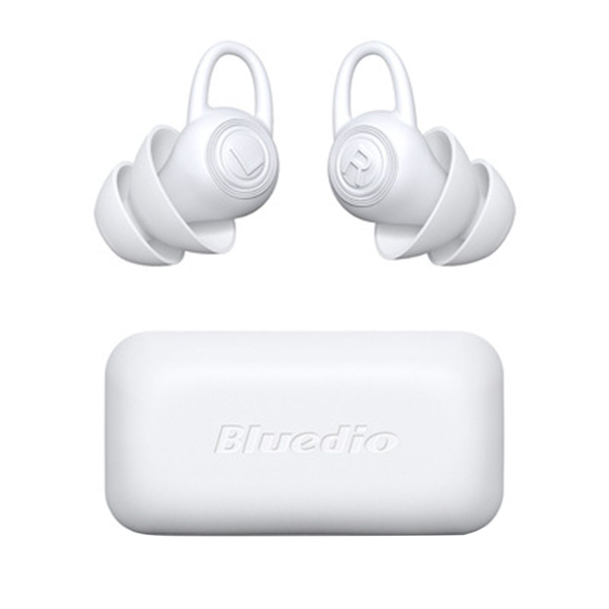 1 Pair Earplug Anti-noise Fashion Widely Application-White