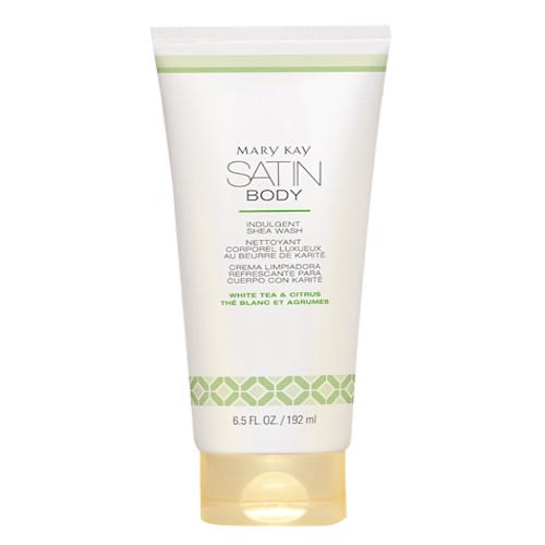 White Tea & Citrus Satin Body Indulgent Shea Wash - 192ml