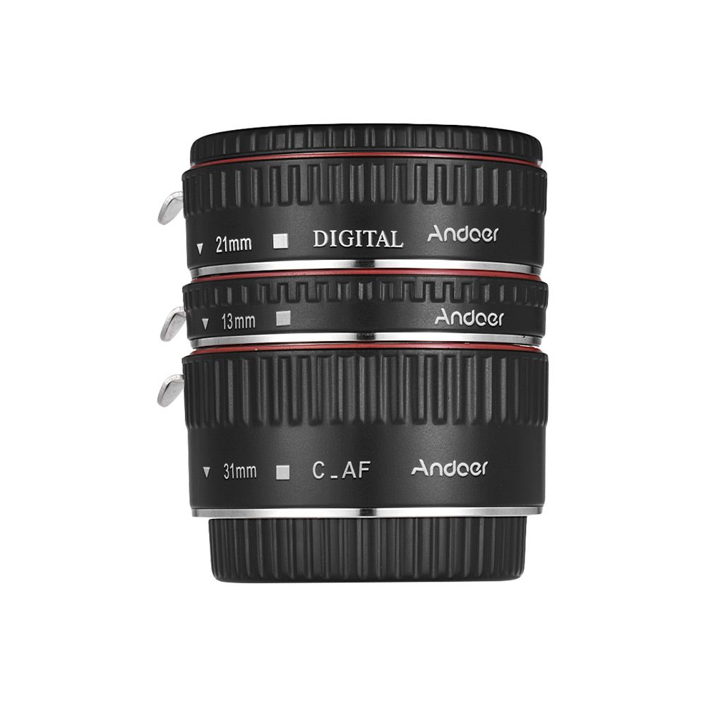 Macro Extension Tube Set 3pcs 13mm+21mm+31mm Auto Focus Ring