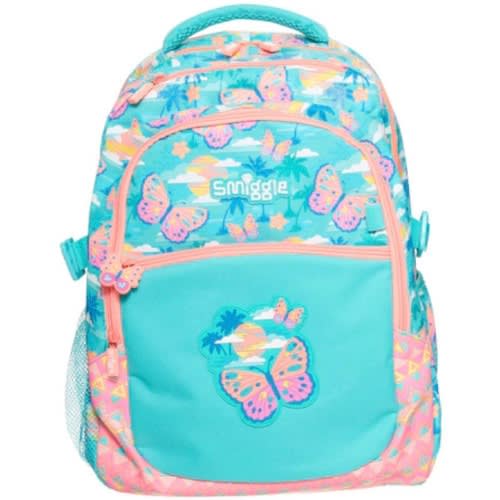 Butterfly/palm Tree Smiggle Bag - Multi