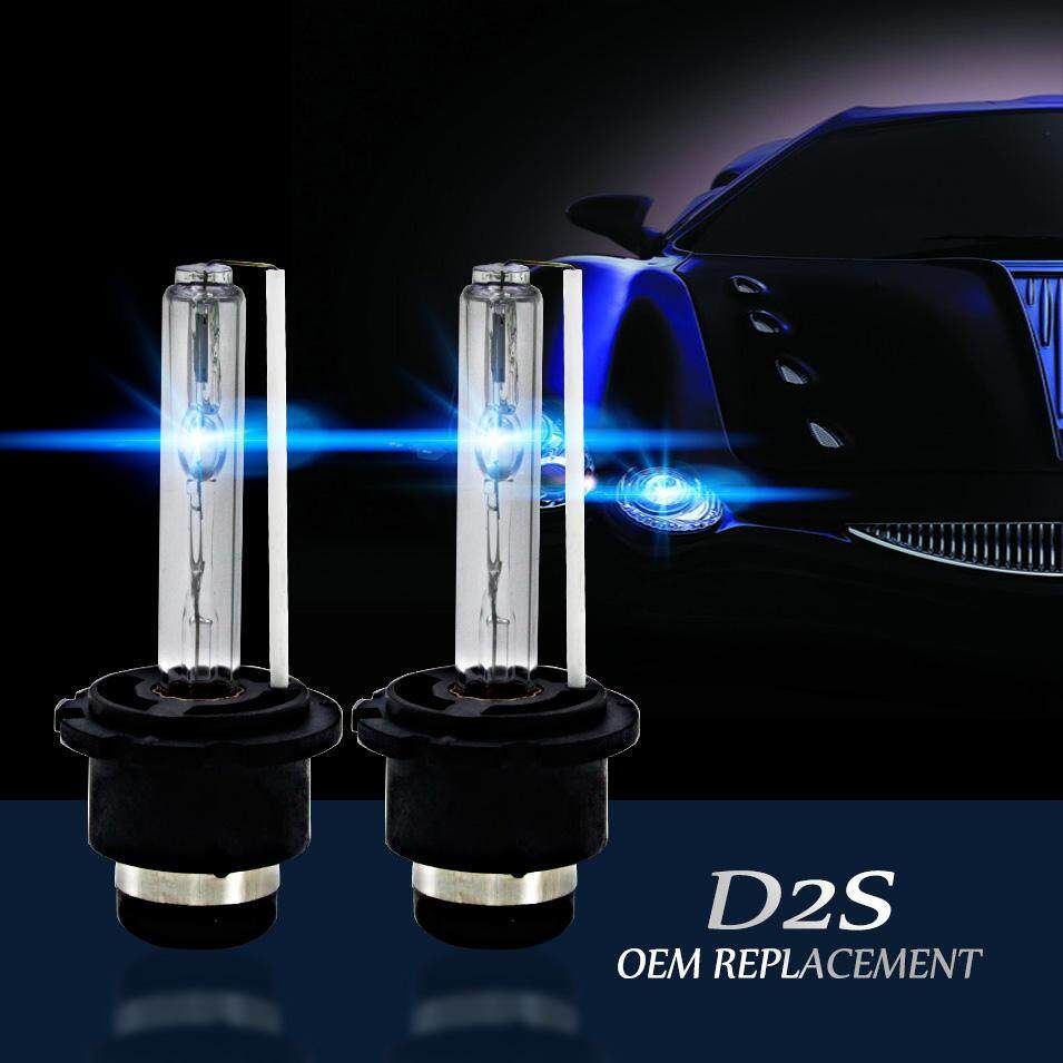 2pcs D2C D2S D2R Replacement HID Headlight Xenon Lamp Bulbs 4300K 5000K 6000K 8000K 10000K 12000k Fits D2C, D2S, D2R [12V-35W-D2S-4300K-A] 12V-35W-D2S-4300K-A