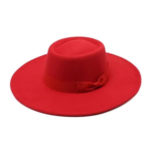Fedora Hat - Unisex - Red