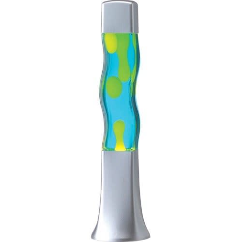 Creative Motion Groovy S-shape Motion Lamp, Yellow Wax/blue Liquid