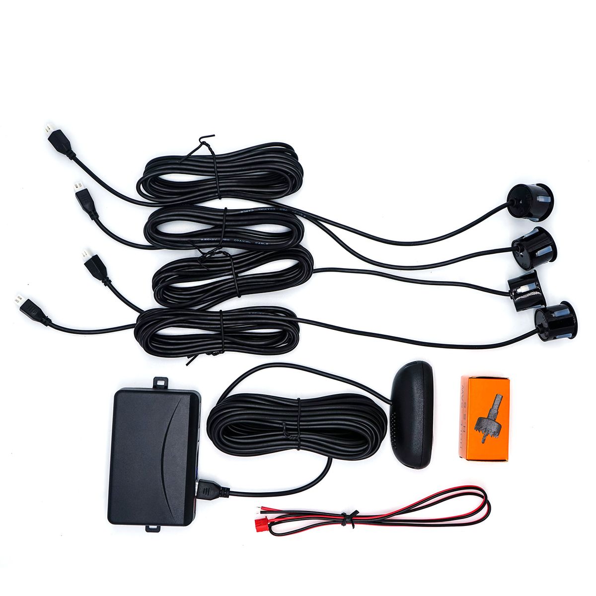 Car Parking Sensor System LCD Display Reversing Radar Car