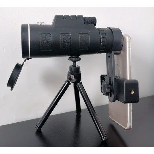 40x60 Monocular Telescope With Clip