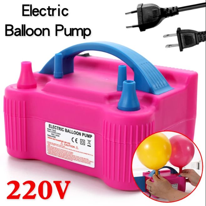 High Power Electric Balloon Pump Two Nozzles Inflator