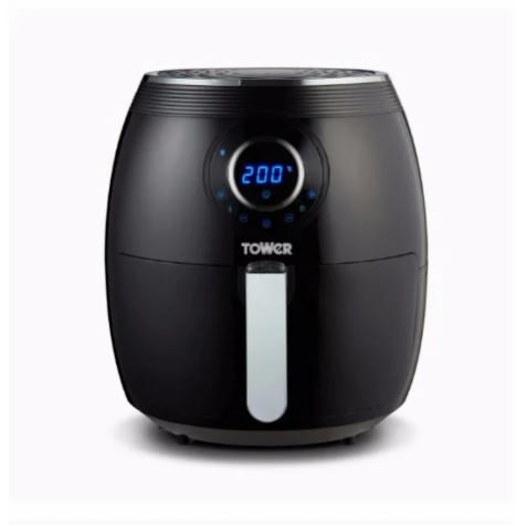 Tower 6.5l Xl Digital Air Fryer Oven With Rapid Air Circulation, 60 Minutes Timer & Led Di