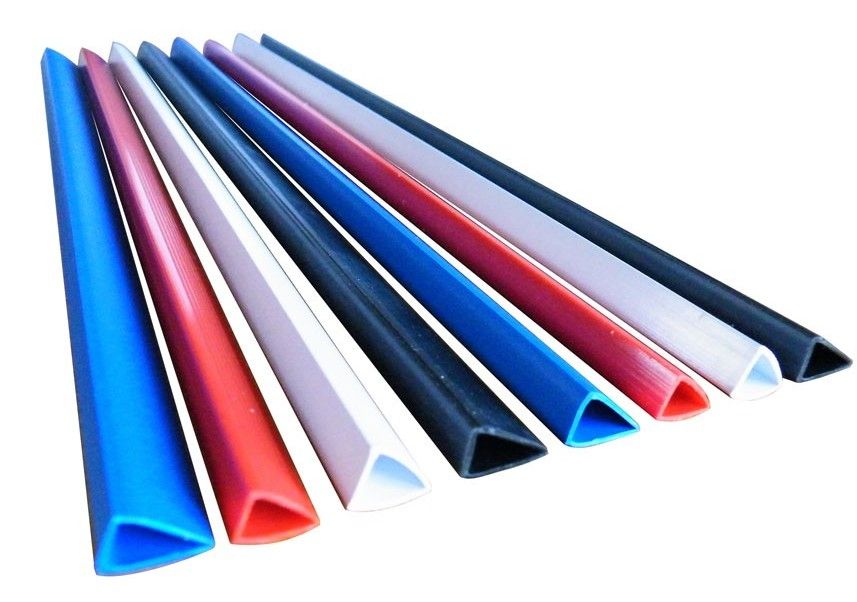 100pcs Blue 8MM BINDING SLIDES - Up To 35sheets A4 Paper