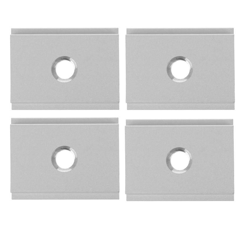 4 Pcs T-Nut M6 T Slot Nut, T Orbital Slider Sliding Nut,