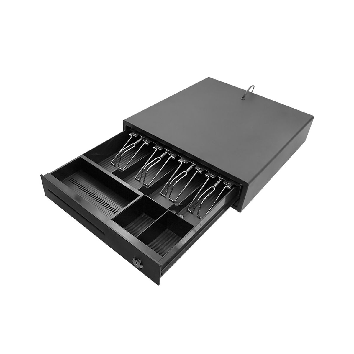 Heavy Duty Cash Drawer Four-Grid Three-Gear POS Cash