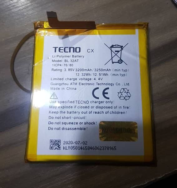 Camon CX Genuine Replacement Battery(BL-32AT)