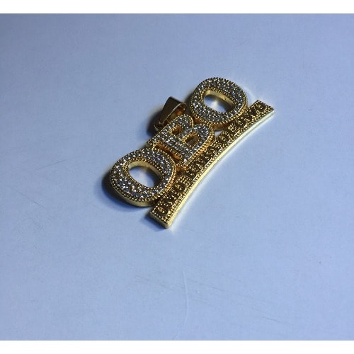 Men's Luxury Obo Iced Pendant