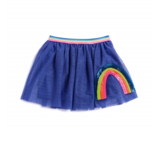 365 Kid's Girls' 4-10 Rainbow Sequin Mesh Tutu Skirt