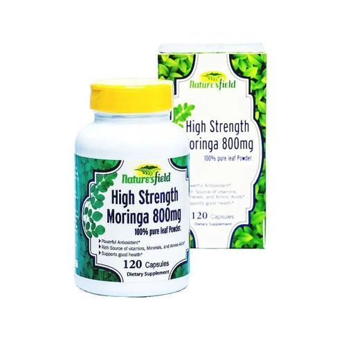 Moringa Capsule 800mg: Antioxidants, Minerals, Vitamins, And Amino Acid