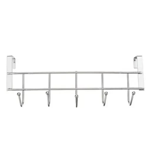 Stainless Steel Kitchen Hanger - 5 Hooks