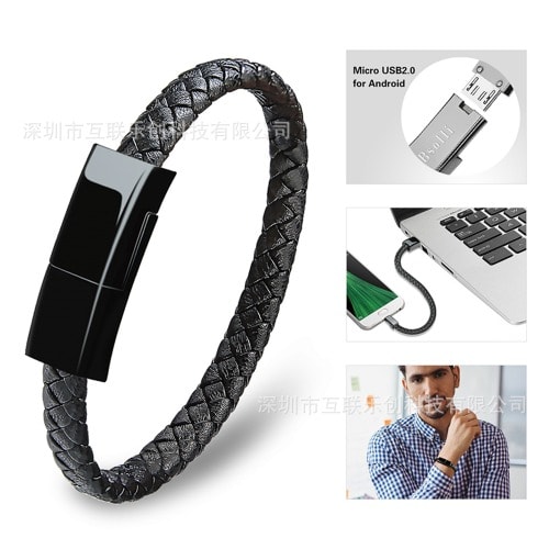 Fast Charging Data Cable Bracelet