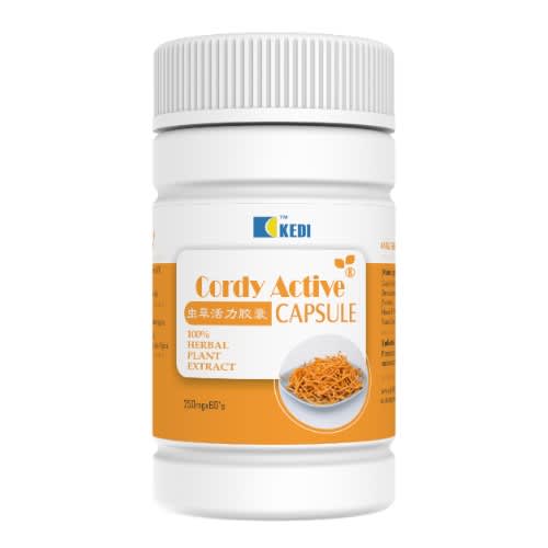 Cordy Active Capsule - 60 Capsules