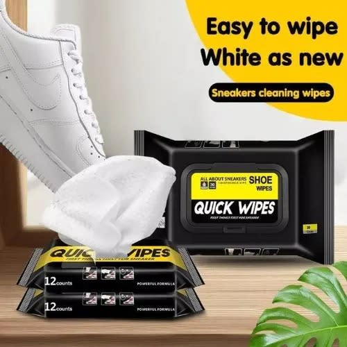 Quick Shoe Wipes - 80pcs
