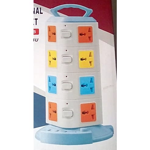 Vertical Extension Socket - 16 Outlets